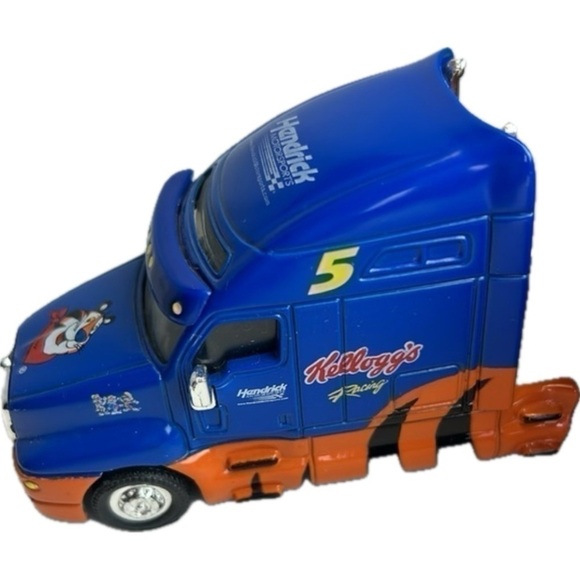 Vtg Cars&Kellogg's Racing Quaker State #5 Semi Tractor Trailer Race Car … - Picture 6 of 16